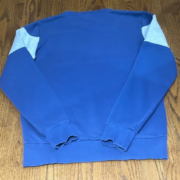 H&M Divided Blue Gray USA Graphic Crewneck Sweatshirt Pullover Size Small - Picture 4 of 6